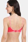 Zivame Double Layered Non Wired 3/4th Coverage T-Shirt Bra - Paradise Pink — thumbnail 3